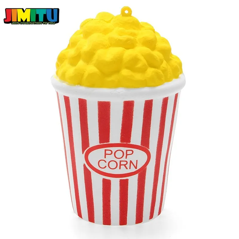Jumbo мягкие игрушки для детей, медленно поднимающаяся антистрессовая игрушка, попкорн, сквишиес, игрушка для снятия стресса, Забавная детская игрушка в подарок