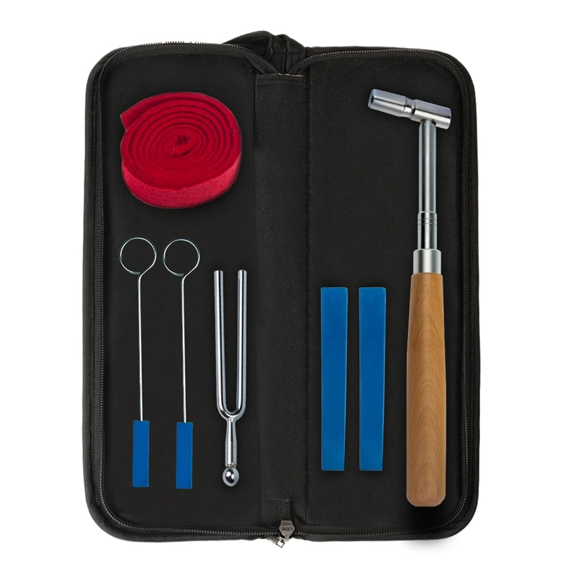 

Piano Tuning Kit with Piano Tuning Hammer Soft Maple Handle Octagonal Core Piano Tuning Lever Tools Kit Mute Hammer DIY Set
