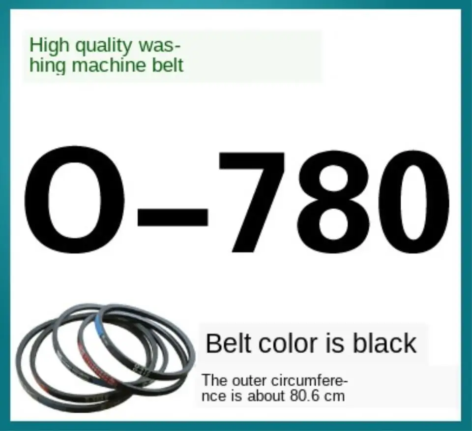 O-780E Nastro Per Lavatrice O-Belt V-Belt Nastro Trasportatore Nastro Trasportatore Nastro Motore