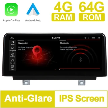 

10.25 inch Android 9.0 Car GPS Navigation System Media Stereo Radio For BMW 1 Series F20 F21 for BMW 2 Series F23 Cabrio NBT