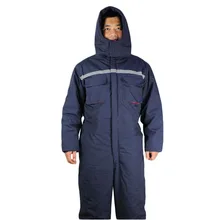 Зимняя Рабочая одежда мужская стеганая защитная одежда на открытом воздухе Рабочая одежда формы зимний утепленный теплый защитный комбинезон