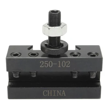 

250-001 Mini Lathe Post Holder Turning and Facing Tool Post Holder Quick Change Tool Metal Work Tool Engine for DIY Lathe ALI88