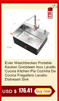 Сталь Waschbecken Evier Lavandino Inoxidable Inox Wasbak Кухня умывальник Куба Pia Cozinha Fregadero De Cocina Dishwash раковина