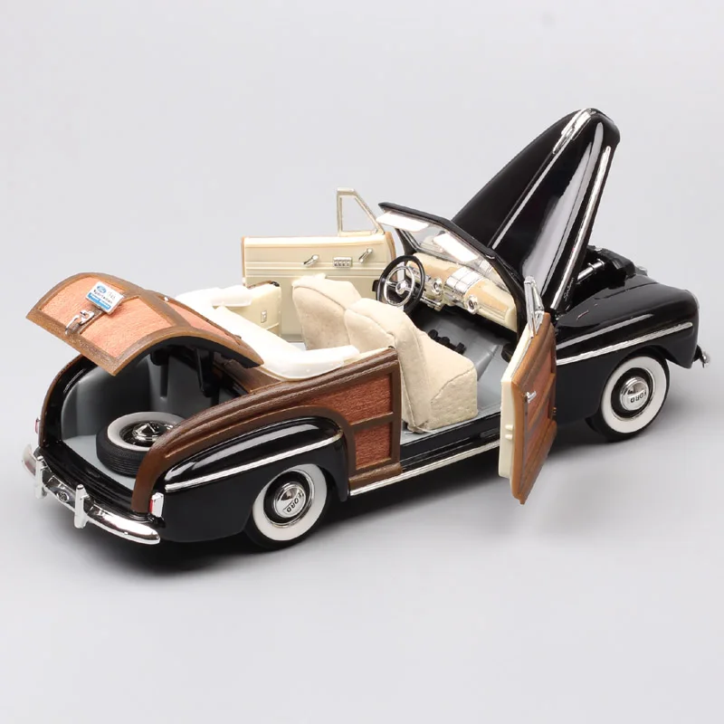 Классический масштаб 1:18 1946 Ford Sportsman woody Конвертируемые Diecasts& Toy Vehicles модели автомобилей игрушки реплики детские подарки