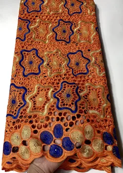 

Pure Cotton Design Swiss Voile Lace In Switzerland With Stones African Dry Lace Fabric High Quality Nigerian For Wedding SSH077