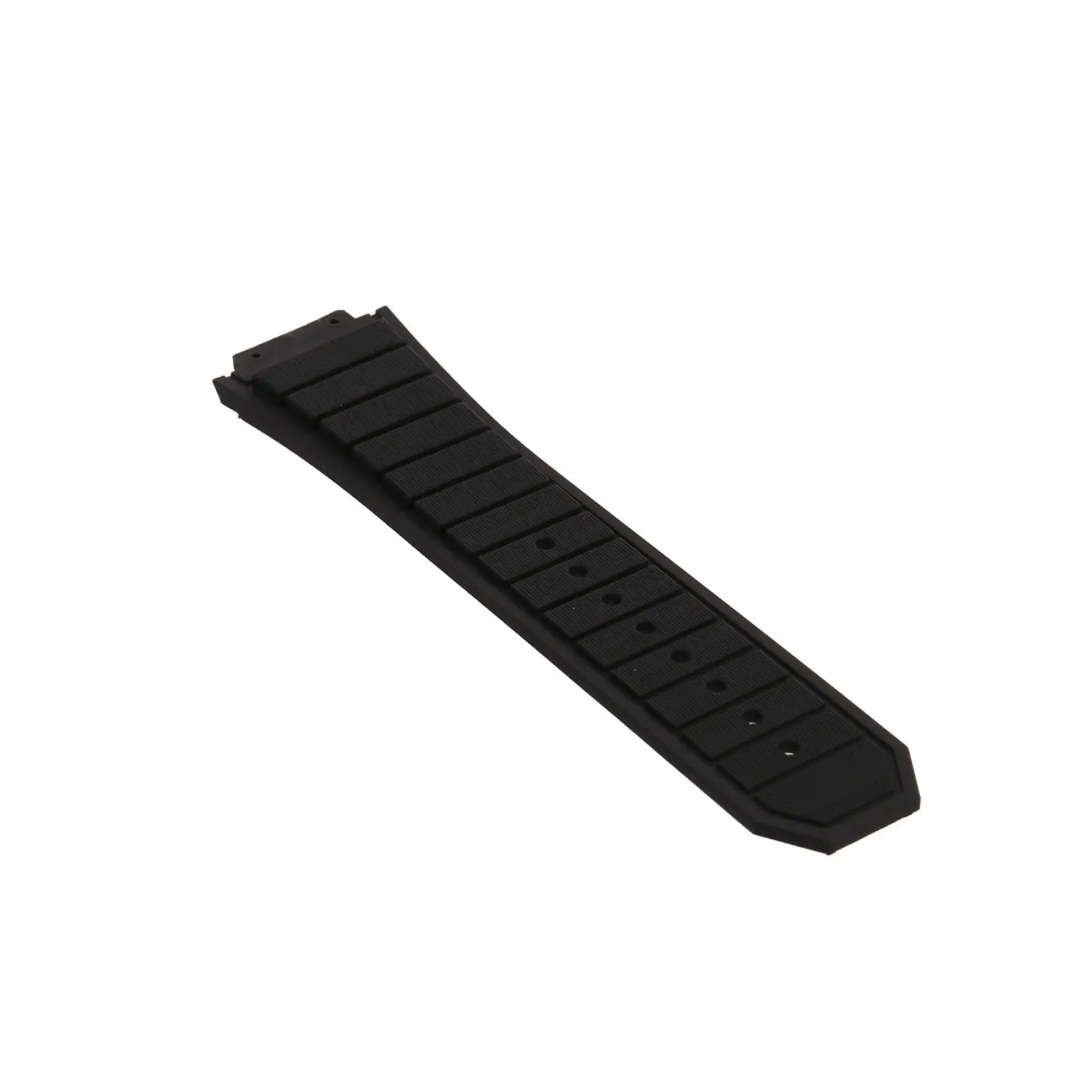 19x29mm Black Silicone Watch Strap Band Fits For Hublot F1 King Power With tool