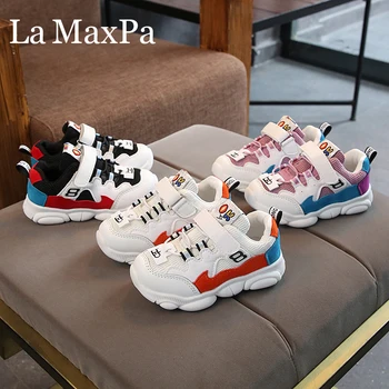 

2020 Spring New Fashion Children Sneakers Kids Boys Casual Shoes for Girls Air Mesh Breathable Sport Running Shoes Size 21-36