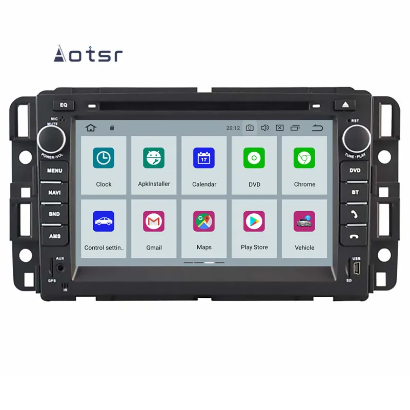 AOTSR 7 дюймов Android 9,0 ips gps навигация автомобильный Радио плеер для HUMMER H3 2006-2009 мультимедиа плеер головное устройство магнитофон