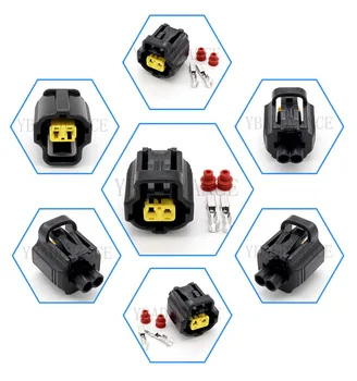 

178390-2 184000-1 18 - 22 awg (.3 - 1mm) Tyco AMP SSC Series Sealed 2 Pin Connector For ECT Sensor