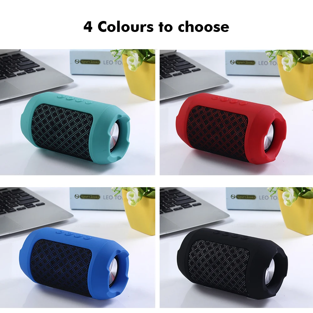 Колонка Bluetooth динамик портативный беспроводной динамик/сабвуфер/бумбокс стерео