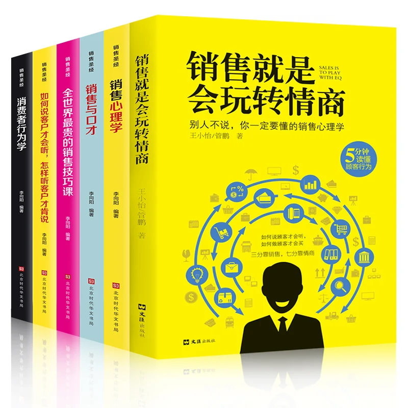 

6 Books Marketing Management Marketing Sales Psychological Skills Business Books Communication Skill Chat Business Market