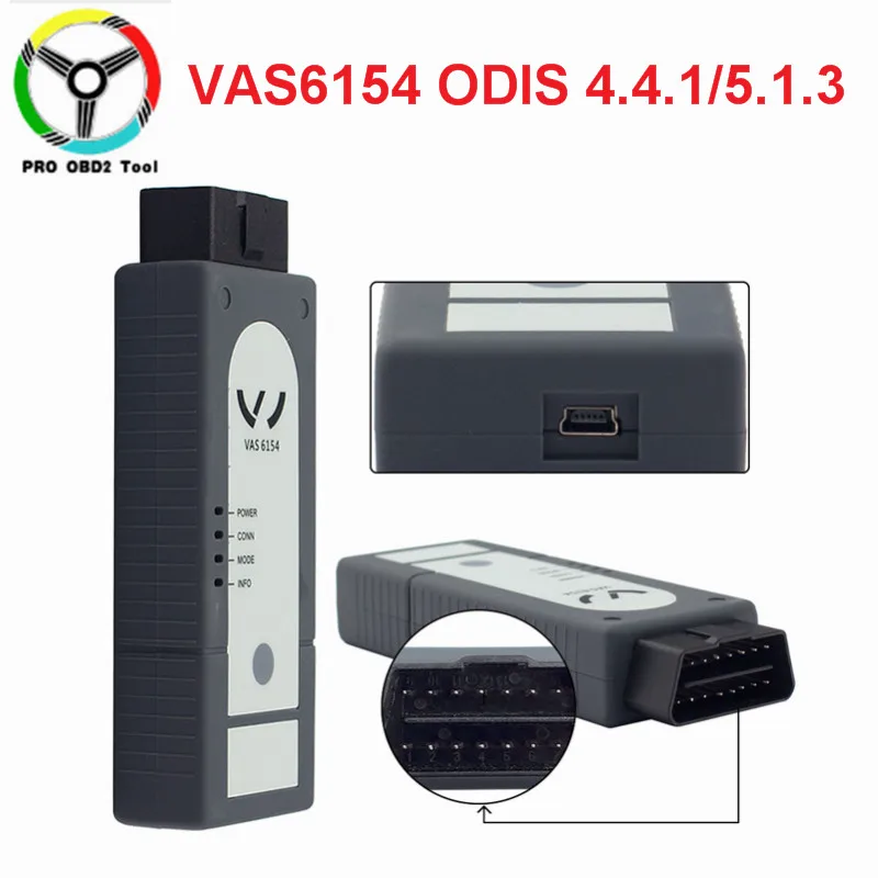 

New ODIS V4.4.10/5.1.3 VAS 6154 OKI Full Chip VAS6154 WIFI & Bluetooth For Audi & Skoda Better Than VAS5054 Support UDS For VAG