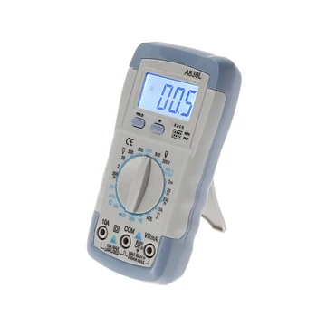 

Factories Electronic Back Light Alternating Current Small DC Voltage Resistance School Handheld LCD Digital Multimeter