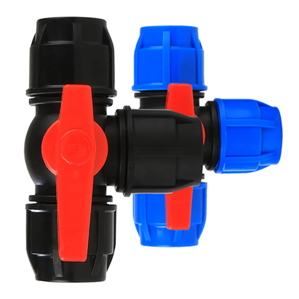 Tubeway Army Válvula De Bola De PVC Para Tuberías De Agua - Rosca Hembra O Soldadura, Tamaños 20 A 63 Mm Pipetas Perros