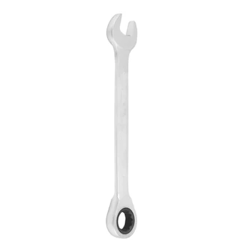 

Practical Fixed Head Ratcheting Combination Spanner Wrench Hand Tools Ratchet Handle Wrenches Different Sizes