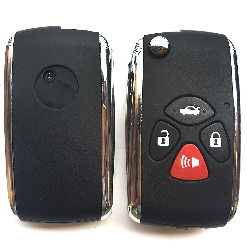 2/3 кнопочный складной ключ брелок для TOYOTA Corolla Venza Avalon Matrix RAV4 Camry 2007 2008 2009 2010