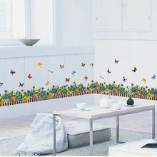 Съемные настенные наклейки для гостиной, спальни, коридора, украшения, плинтусы, наклейки для ограждающих стен AY882