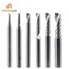 1pc AAAAA single flute spiral end mill 3.175 shank spiral aluminum mill CNC 3D engraving carving bit for woodworking Acrylic cut ► Photo 1/6