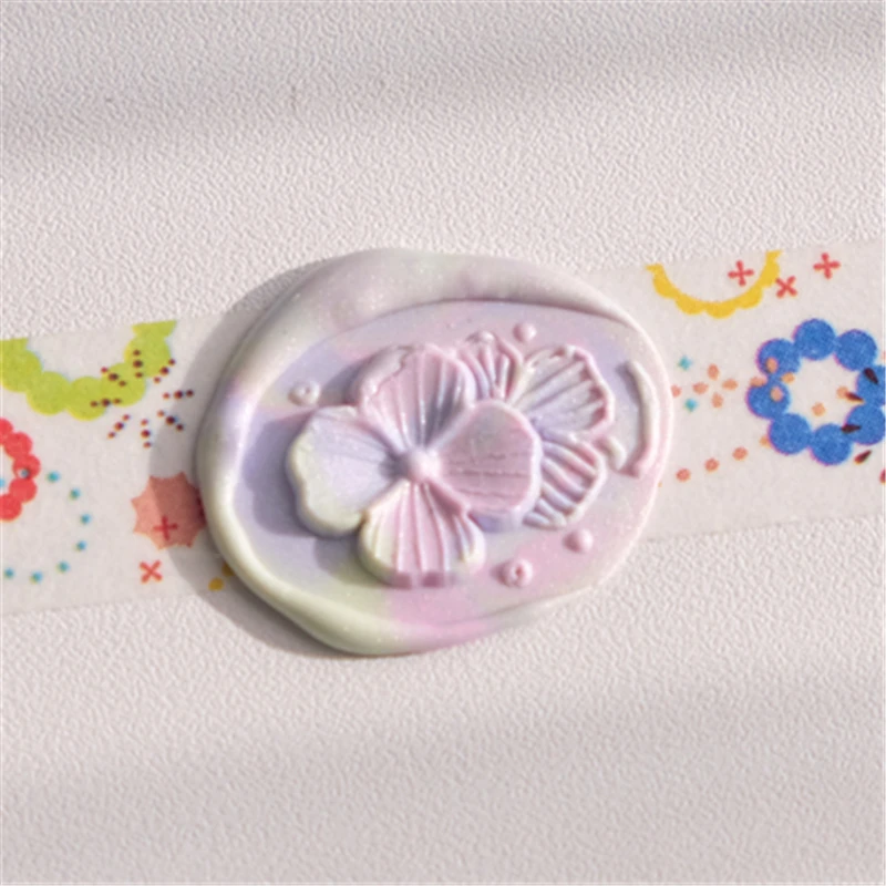 Цветы Mini Pearl Lily of The Valley головка штемпеля Wax печать штемпели Heads журнал почтовая