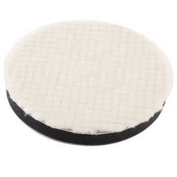 

3pcs 5inch Wool Sponge Polishing Buffing Waxing Pads Set For Car Polisher Buffer High Quality Artificial Wool Polishing Pads