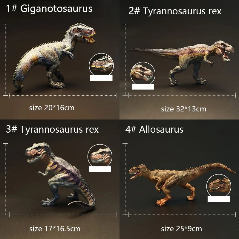 Оригинальная Подлинная модель 20мир динозавров Spinosaurus Raptor тираннозавр рекс