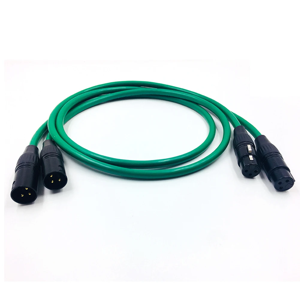 Colleimage Hifi аудио 4N медь Mcintosh XLR кабель Балансный мужчин и женщин M/F кабель|Кабели VGA| |