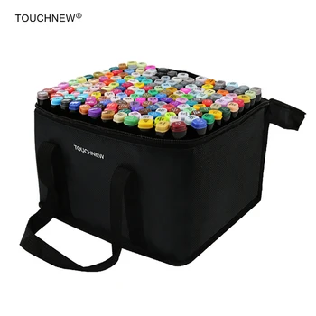 

TOUCHNEW Art Marker 80 Colors Sketch Marker Double Headed Alcohol Oily Mark Anime Design Hand-painted Art Marker School Supplies