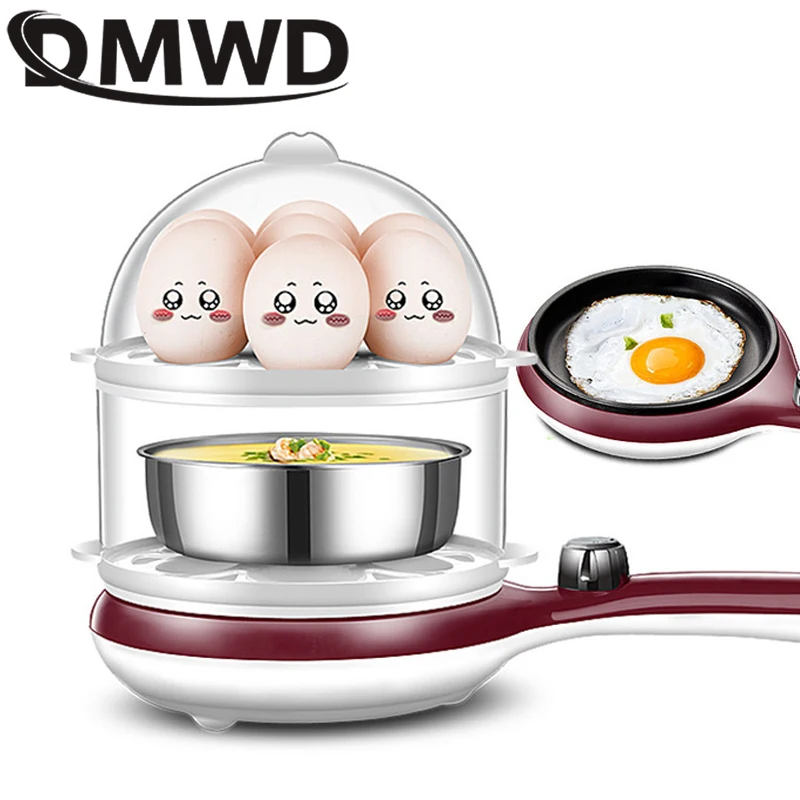 DMWD многофункциональные электрические мини омлет для яиц оладьи электрическая