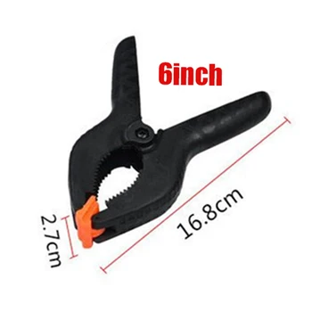 

DIY Spring clamp Nylon Plastic 3/4/6/9 inch Modeling Photo Studio Woodworking