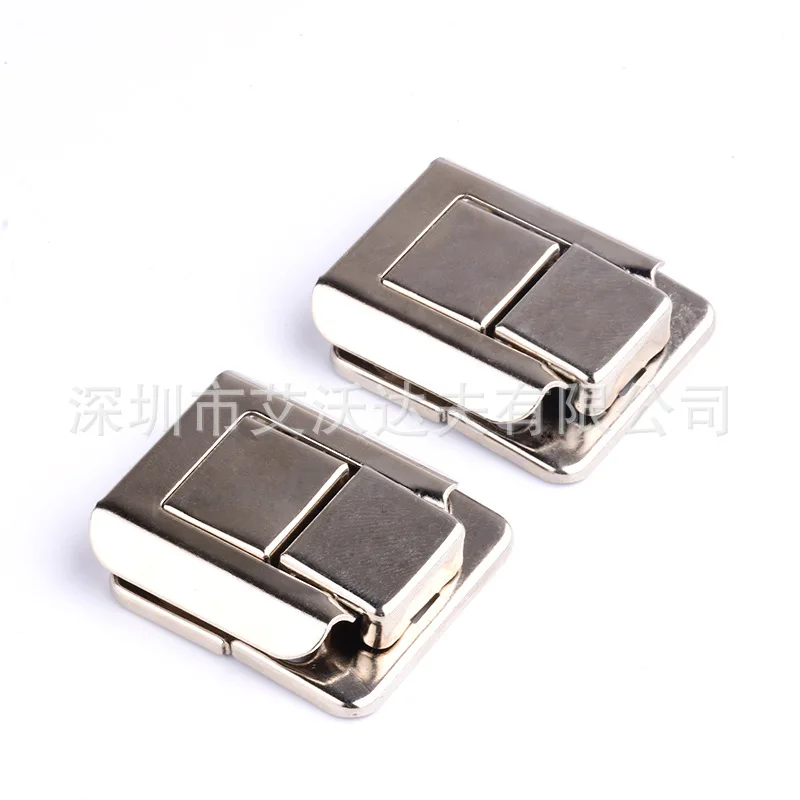 

Lock Manufacturers Direct Selling Buckle Metal Buckle Wooden Box Metal Lock Catch Toolbox Iron Lock Wholesale