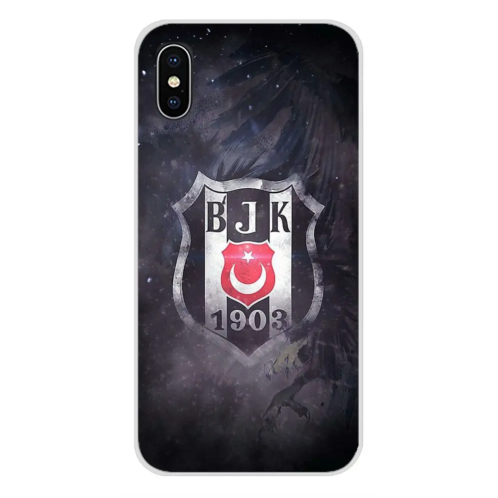 Турецкий футбол BJK Besiktas Logo Eagle 1903 для Samsung Galaxy J1 J2 J3 J4 J5 J6 J7 J8 Plus 2018 Prime 2015 2016 2017 мягкие
