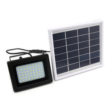 

54 LED Solar Outdoor Garden Night Sensor Light Yard Lamp Water Resistance 54 LED Garden Lamp Wireless Charging