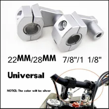 1 пара универсальных зажимов для крепления на руль мотоцикла 7/8 ''22 мм комплект