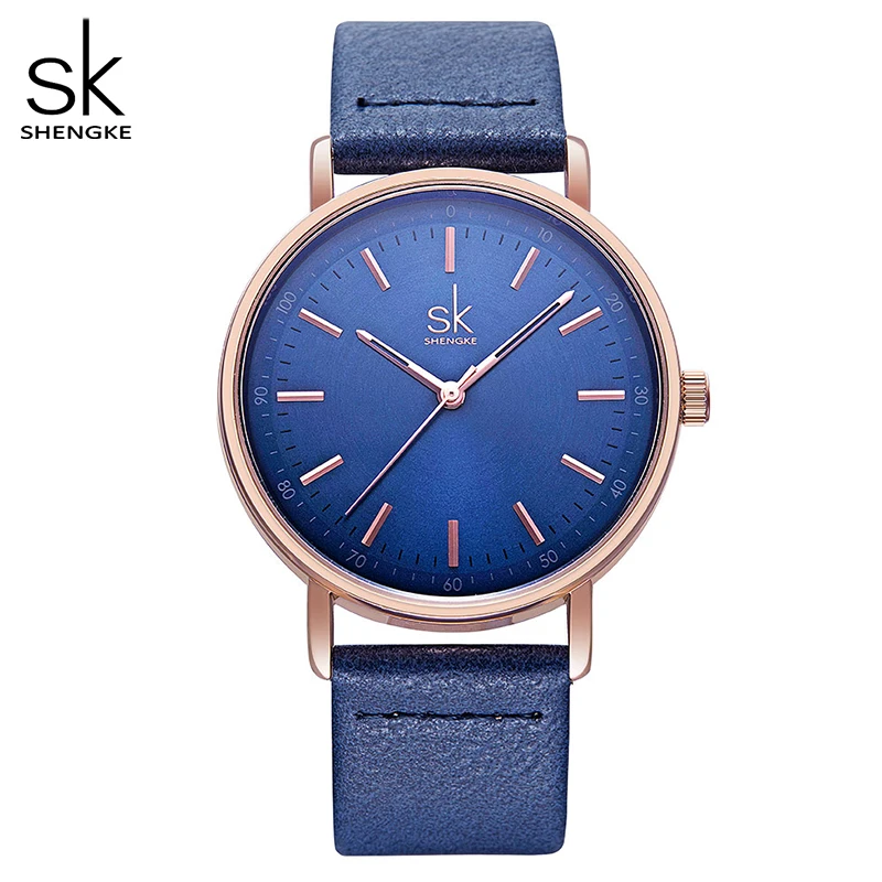 Watches Dress Bracelet Quartz Vintage-Design Casual Womens Ladies Shengke Kol Bayan