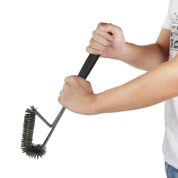 

BBQ Grill Brush Barbecue Grill Grate Cleaner Stainless Steel Wire Brush