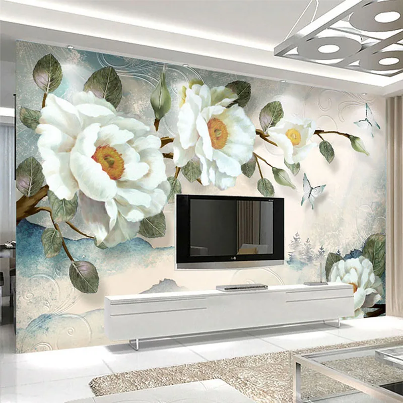 Custom-Any-Size-Mural-Wallpaper-3D-Peony-Flower-Oil-Painting-Photo-Wall-Paper-European-Style-Living