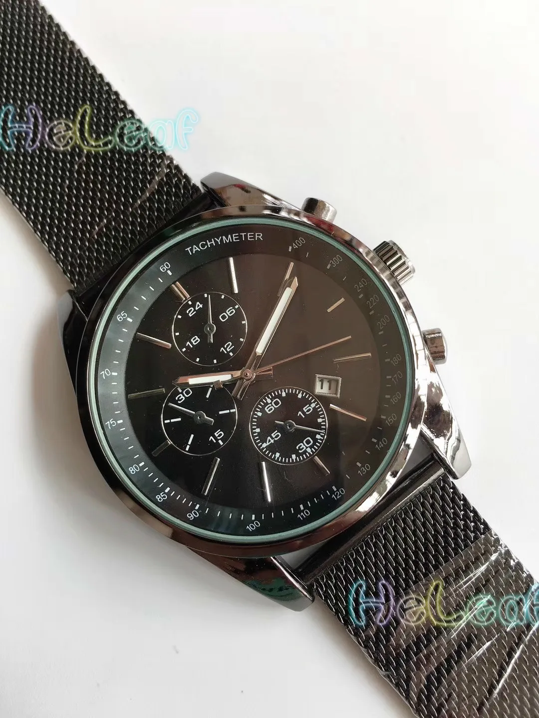 

Luxury Hot Sale brand men's watches Silver Gold Full Steel Quartz Watch Female black Clock Montre Femme Relogio Feminino