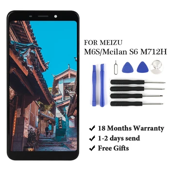 

1pc LCD For Meizu M6S/Meilan S6 M712H LCD Display Touch Screen Digitizer Assembly For Meizu M6S LCD Digiziter Display Aseembly