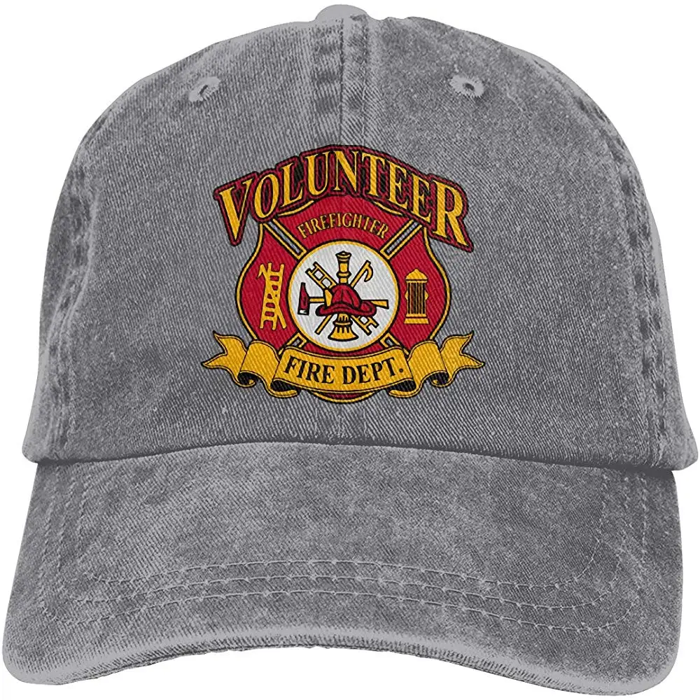 Мужская и женская волонтерская пожарная бейсболка, джинсовая кепка для папы, Кепка водителя грузовика