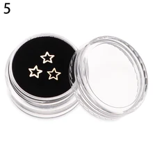  3Pcs Tooth Gem Kit Hygiene Various Shape 18K Gilded Gem Tooth Decor Dental Accessories Teeth Make-up Supplies Oral Ornament 