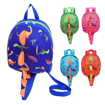 

Cute Dinosaur Baby Safety Harness Backpack Toddler Anti-lost Bag Children Extremely Durable Sturdy and Comfortable Schoolbag