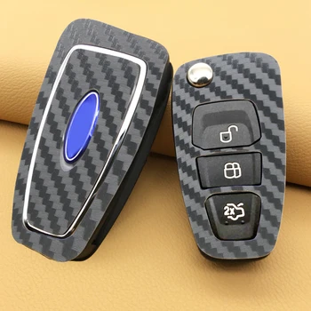 

LEEPEE Key Case Modification Sticker For Ford Focus Car Styling Self Adhesive 1 Set