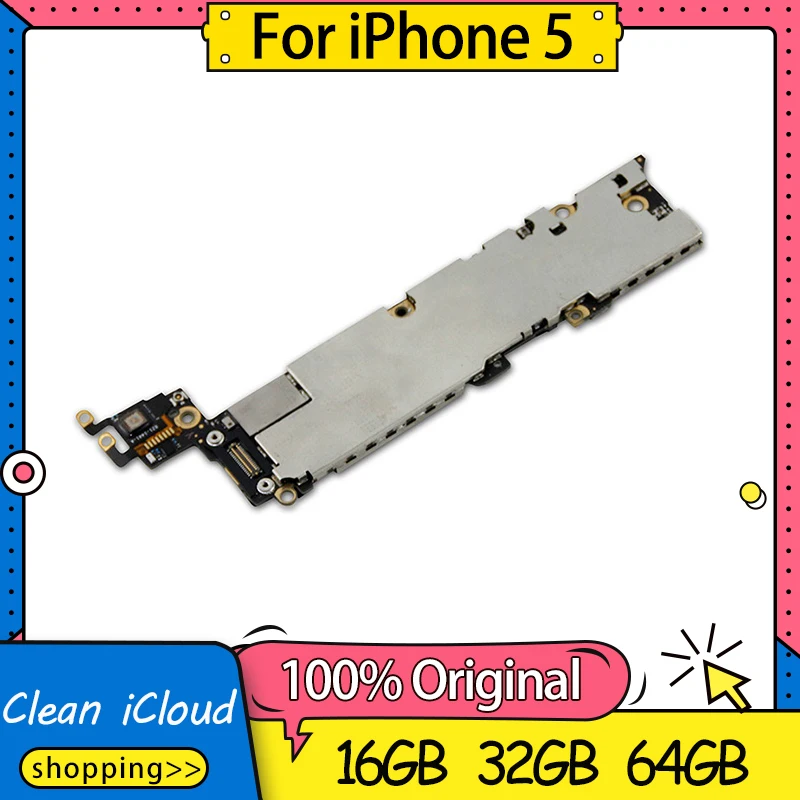 16 Гб/32 ГБ/64 ГБ для материнской платы iphone 5 разборка полностью разблокирована 5g
