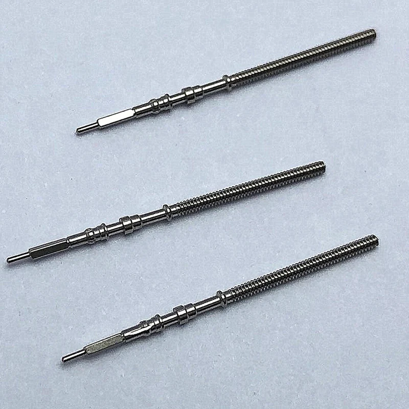 Movement Watch Steel Stem Crown Kit Watch Parts NH35 NH36 NH38 NH39 Movement Stem Spare Parts 5Pcs watch repair tools