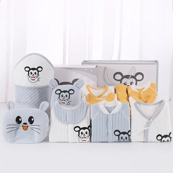

All seasons Cotton Newborn Baby Sets (23/21pcs/set) Clothes + pillow Infant Underwear Set Clothing Suit Baby Clothes CBX003