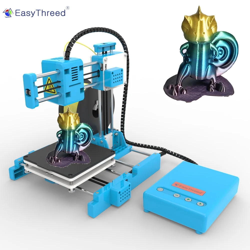 Маленький мини 3d принтер EasyThreed дешевый пла смолы FDM Бразилия российский