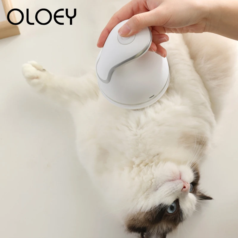 Интеллектуальный Массажер для кошек, автоматический вращающийся водонепроницаемый Электрический массажер для когтей дракона, заряжаемый 3D массажер для головы, товары для ухода за кошками