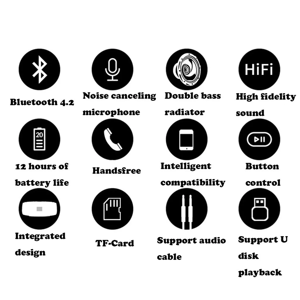 PC Твердый чехол для переноски Bluetooth Динамик Портативный мини Беспроводной Динамик плеер звуковая колонка, Портативный Беспроводной Hi-Fi Bluetooth Динамик