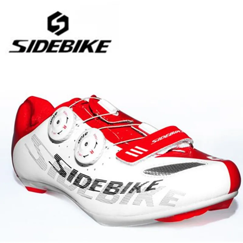 Sidebike/Обувь для велоспорта, профессиональная обувь для езды на велосипеде, комплект с замком для езды на велосипеде, для гонок, самоблокирующийся, для спорта на открытом воздухе, ультралегкий велосипед