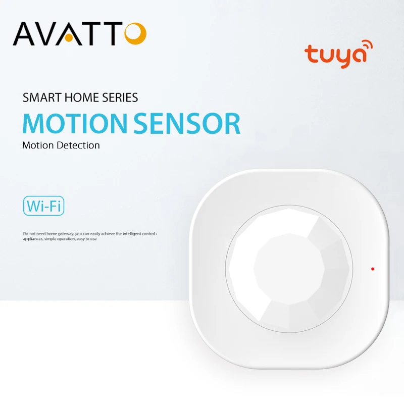AVATTO Tuya WiFi PIR датчик движения инфракрасный пассивный охранной сигнализации